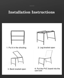 100x200cm Aluminum Shooting Table Essential Studio <strong>Tool</strong> for Still Life Photography, Product Shoots &amp; Small Item Recording - Product Image 3