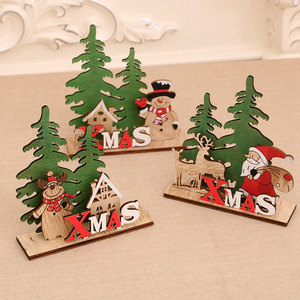 2020 New DIY Christmas Wooden <b>Puzzle</b> - Christmas Gift for Children, Christmas Decoration - Product Image 3