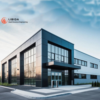 Atelier préfabriqué économique, structure en acier préfabriquée, entrepôt agricole, bâtiment métallique