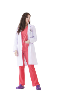<span class=keywords><strong>Blouse</strong></span> de laboratoire blanche pour femmes en gros uniformes médicaux chemisier médecin et infirmière robe uniforme de travail - Product Image 3