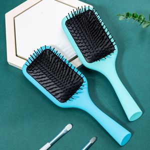 Paddle Hair <b>Brush</b> Rectangular Nylon Massage Comb For Hair Styling <b>Smoothing</b> - Product Image 1