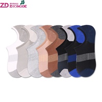 Prix de gros en stock Classic Summer No-show Invisible Men Casual Sport Socks Low Factory Price