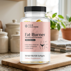 Suplementos Dietéticos para el Cuidado de la Salud Más Vendidos, Cápsulas de Gel Suave de L-Carnitina 300mg, Quemador de Grasa, Mejor Precio al por Mayor, Fórmula Avanzada - Product Image 1