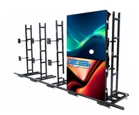 Support d'écran LED portable ESI, support d'affichage LED réglable en hauteur pour la publicité et la signalisation numérique