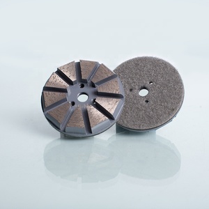 Dischi Abrasivi Diamantati a 10 Segmenti da 3 Pollici con Legante Metallico, Confezione da 6 # -400 #   Grana per Levigatura di Calcestruzzo e Pietra - Product Image 5