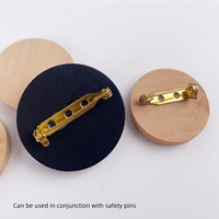 Broche en bois faite à la main pour broderie au point de croix Offre Spéciale épingles portables pour couture à faire soi-même accessoire de couture de Style Simple