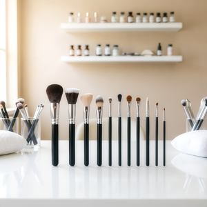 Set de 12 <span class=keywords><strong>Brochas</strong></span> de <span class=keywords><strong>Maquillaje</strong></span> <span class=keywords><strong>Sigma</strong></span> Beauty Ck001, Pelo Sintético, Mango de Plástico, para Base, Polvo, Corrector y Contorno - Product Image 2