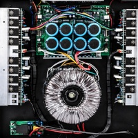 Amplificateur de puissance V-6000, équipement audio 2 canaux, 250W-800W*2CH, amplificateur DJ, système de sonorisation professionnel pour extérieur