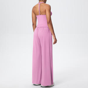 Conjunto de Yoga para Mujer, Tallas Grandes, Transpirable, Ropa Deportiva para Gimnasio, Venta al Por Mayor, Ropa Deportiva Activa para Entrenamiento - Product Image 3