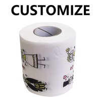 Fabricant en gros de rouleaux de papier toilette jetables en vrac, papier toilette jumbo personnalisé, impression personnalisée, papier toilette 2 plis