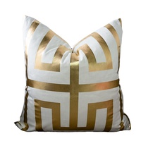 Coussin décoratif doré pour la maison, housse de canapé, coussins pour la maison, canapé, personnalisable
