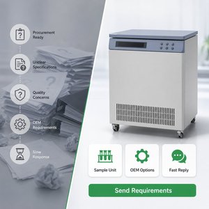 Centrífuga de Microplacas de Alta Calidad para Separación de Plasma, 4000 rpm, Pantalla Táctil, Rotor Angular 148x5/7ml, 32 Tubos para Clínica Veterinaria - Product Image 6