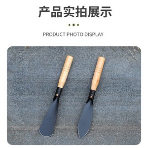 Gardening Shovel Metal Blade Black Handle For Digging Planting Flower Garden Use - Product Image 5