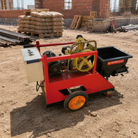 Machine de pulvérisation de ciment haute performance, pulvérisateur de mortier, pompe à mortier, équipement de pulvérisation de béton diesel