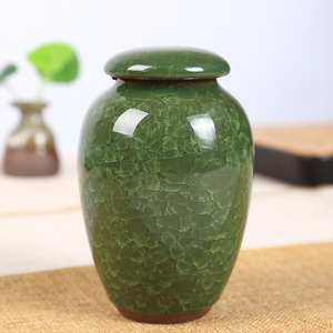 Wholesale Modern High Quality Hand Painted Ceramic Urn Pet Memorial Dog <b>Ashes</b> Keepsake <b>for</b> Pets - Product Image 2