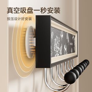 Clothing Organizer Wall <b>Hooks</b> Rectangle Removable <b>Hook</b> Type Bedroom Storage Coat Rack - Product Image 2