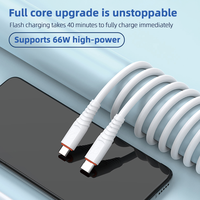 Câble de données de charge rapide de haute qualité 1M 5A en matériau TPE OEM/ODM USB/TYPE-C pour téléphones mobiles/tablettes/casques