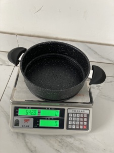 Couscoussier marocain en aluminium à induction, forme de perle, pas cher, 2 petits trous, bronze, 2 étages - Product Image 4