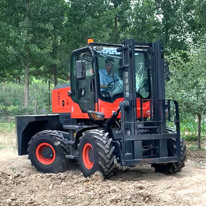 סין <span class=keywords><strong>5</strong></span> טון דיזל 4 x4 כל השטח מלגזה יעילות גבוהה הידראולי 4wd - Product Image 6