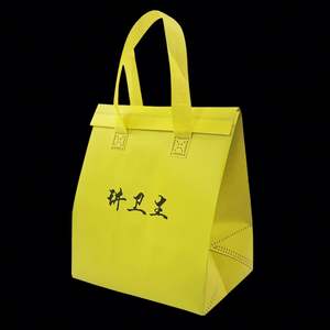 Sacs isothermes jetables en aluminium non tissé portables pour la livraison de nourriture, de boissons et de restauration rapide - Product Image 2