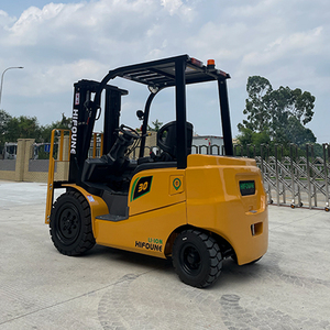 Carretilla elevadora eléctrica diésel de <span class=keywords><strong>3</strong></span> toneladas al mejor precio con piezas de abrazadera de fardo 6m altura de elevación 4,5 m neumáticos - Product Image 3