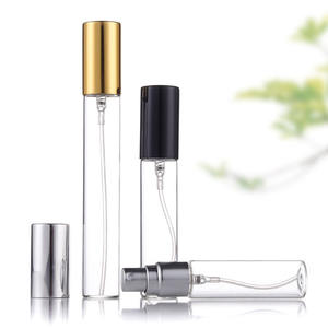 Novidades LZ Pack Frascos de Spray de Vidro Luxuosos de 5ml 8ml 10ml 12ml 15ml em Ouro, Prata, Preto e Roxo, Atomizador de Perfume Personalizado - Product Image 4