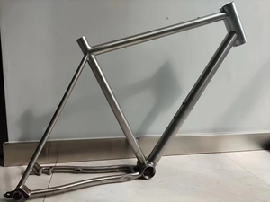 Titanium Road <strong>Bike</strong> Frame 54cm Gravel <strong>Motorized</strong> Bicycle <strong>Part</strong> BB68 Flat Disc Mount 5-Year Warranty - Product Image 2