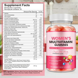 Gommes multivitaminées pour femmes avec vitamines et minéraux pour marque privée OEM - Product Image 6