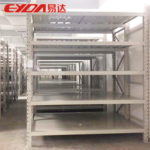 Estantería de 4 Niveles Ajustable para Trabajo Ligero, Acero Reforzado, Recubrimiento Electrostático en Polvo <span class=keywords><strong>Industrial</strong></span>, Anticorrosión, Estantería para Tarimas - Product Image 2