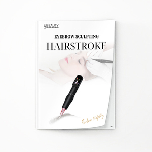 Lovbeauty - Libro de Instrucciones en Inglés para Maquillaje Permanente, Microblading, Técnicas Maestras de Delineado de <span class=keywords><strong>Cejas</strong></span> - Product Image 1