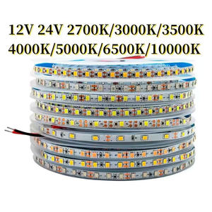 12V 8mm Copper PCB SMD2835 6000K <b>White</b> LED <b>Strip</b> with IP20 Ra80 Dimmable for Decoration Lighting - Product Image 2