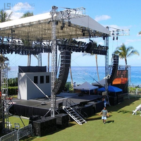 Estructura de Truss para Techo de Festivales de Música, Truss de Aluminio para Escenarios de Conciertos, Truss Triangular para Techo, Sistema de Truss para Techo en Forma de A