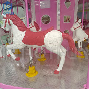 ม้าหมุนกลางแจ้ง/ในร่ม 16 ที่นั่ง สีสันสดใส โดดเด่น ทนทาน คุณภาพสูง เหมาะสำหรับครอบครัว ใช้ในห้างสรรพสินค้า - Product Image 3