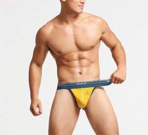 RTS Hombres Calzoncillos Algodón Puro Secado Rápido Cómodo Tanga Ropa Interior Sexy Gay. - Product Image 4