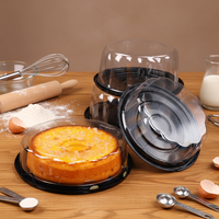 Boîte d'emballage alimentaire jetable en plastique PET transparent MIYUAN, récipient à emporter pour dessert, gâteau