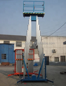 Plataforma Elevadora Portátil Hidráulica de Aluminio para Manipulación de Carga Pesada - Product Image 4
