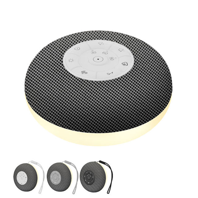 Rechargeable Type-C Eco-friendly ABS+Silicone White Noise Sound Machine Dreamegg Night Light 8 Soothing Sounds Adjustable Volume