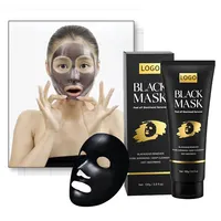 Kozmetik fabrika cilt bakımı siyah baş maskesi siyah yüz maskesi akne tedavisi Peel Off siyah maske