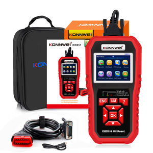 Kw851 यूनिवर्सल कार कोन्नेवी ओब्डी 2 स्कैनर, जो बीएमडब्ल्यू/मर्सेडीज/औदी के लिए रखरखाव लाइट रीसेट के साथ - Product Image 2