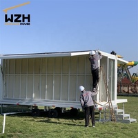 Maison conteneur préfabriquée extensible, écologique, économe en énergie, durable, 20 pieds, 40 pieds, bureau mobile