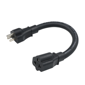 T-Blade AC Pigtail <b>Power</b> <b>Adapter</b> , NEMA 5-15P to 5-20R Female Connector / 125V Converter Cord / For RV & Home Appliance - Product Image 1
