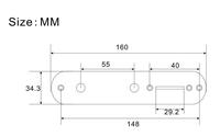 Electric Guitar Control Plate Stringed Instruments for Telecaster TL Replacements Accessories
