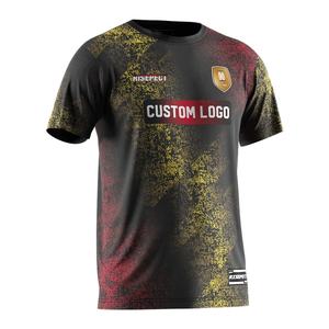 Camiseta Deportiva Sublimada para Hombre, Serie de Ropa Deportiva para Equipos de Rugby, Camiseta de Rugby de Irlanda/Entrenamiento, Camiseta Deportiva Impermeable - Product Image 3