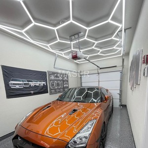 Lumière <span class=keywords><strong>de</strong></span> travail hexagonale en nid d'abeille 220v pour les lumières <span class=keywords><strong>de</strong></span> <span class=keywords><strong>garage</strong></span> <span class=keywords><strong>LED</strong></span> <span class=keywords><strong>de</strong></span> magasin <span class=keywords><strong>de</strong></span> beauté <span class=keywords><strong>de</strong></span> voiture avec la caractéristique variable du système <span class=keywords><strong>de</strong></span> grille <span class=keywords><strong>de</strong></span> la gradation en continu 14 - Product Image 3