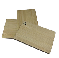 Carte-clé d'hôtel en bois de cerisier écologique FSC de luxe, 13,56 MHz RFID, carte de contrôle d'accès en bois pour système de serrure de porte d'hôtel