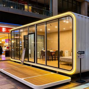 Cabaña Compacta Apple Pod |   Casa Prefabricada Curva Pequeña para Alojamiento de Huéspedes al Aire Libre - Product Image 6