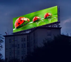 Outdoor Programmable LED Sign Roof Fixed Jumbo P3 Outdoor LED Display Screen