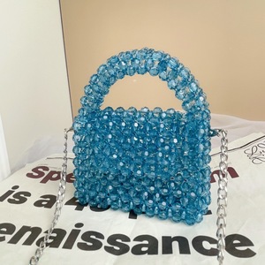 Thời trang hàng đầu phụ nữ xách tay mua sắm túi vai Túi đi lại nhỏ cầm tay hạt Túi - Product Image 4