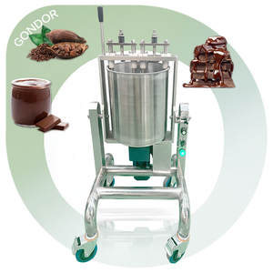 Mélangeur de chocolat et de pâte Ganache, petit broyeur à pierre, machine à mélanger et à fondre pour le stockage et la préparation - Product Image 1