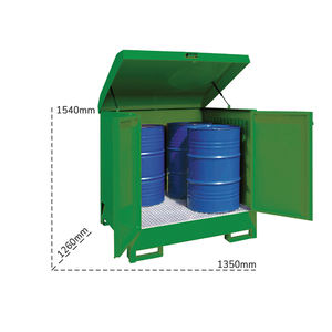 Carvel ถังเก็บน้ำขนาด1350X1260x1540มม. สำหรับสารอันตราย330LT - Product Image 2